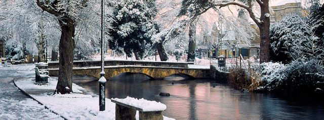 Bourton on the water Winter time